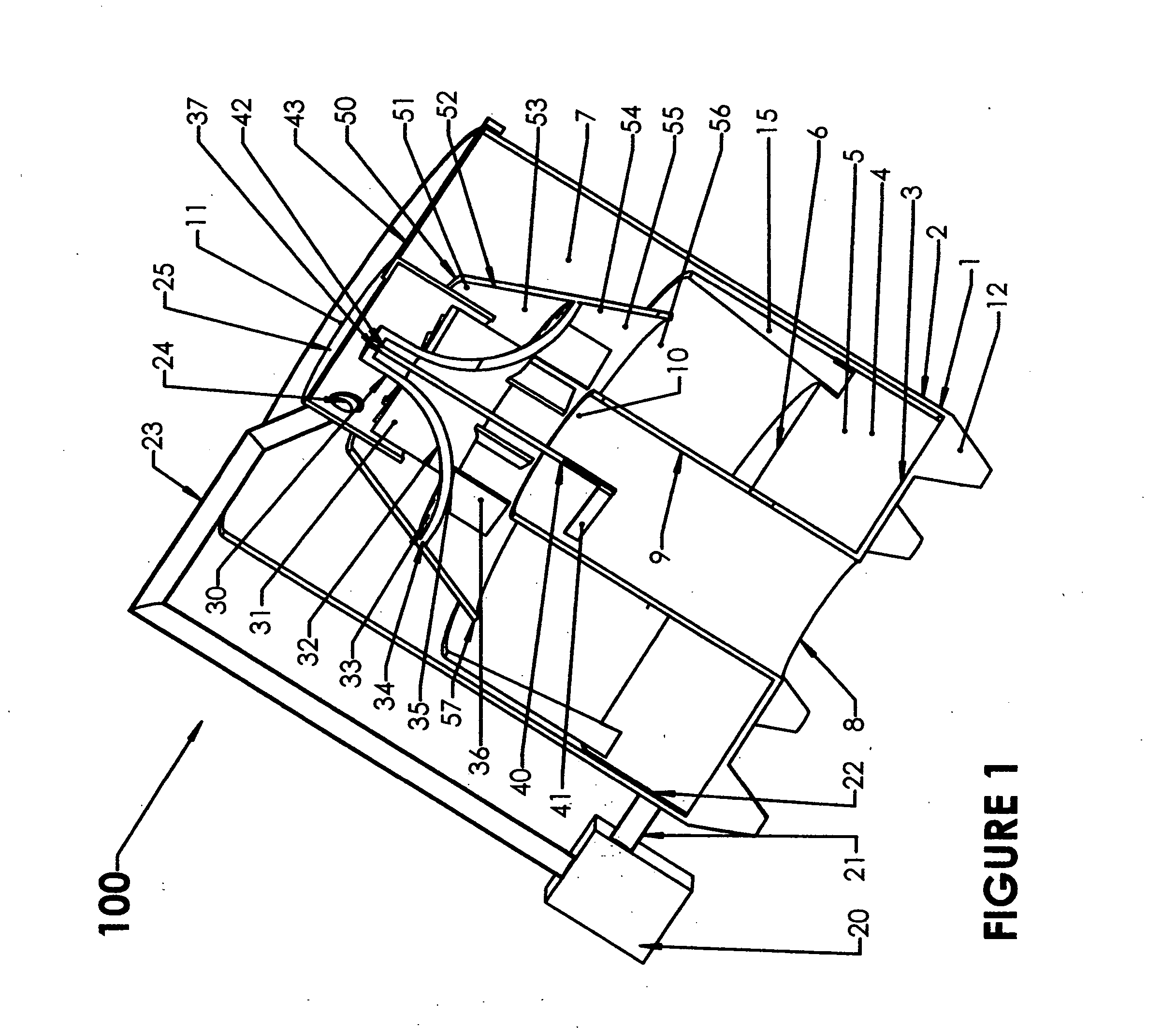 Method and apparatus for cleaning a gas