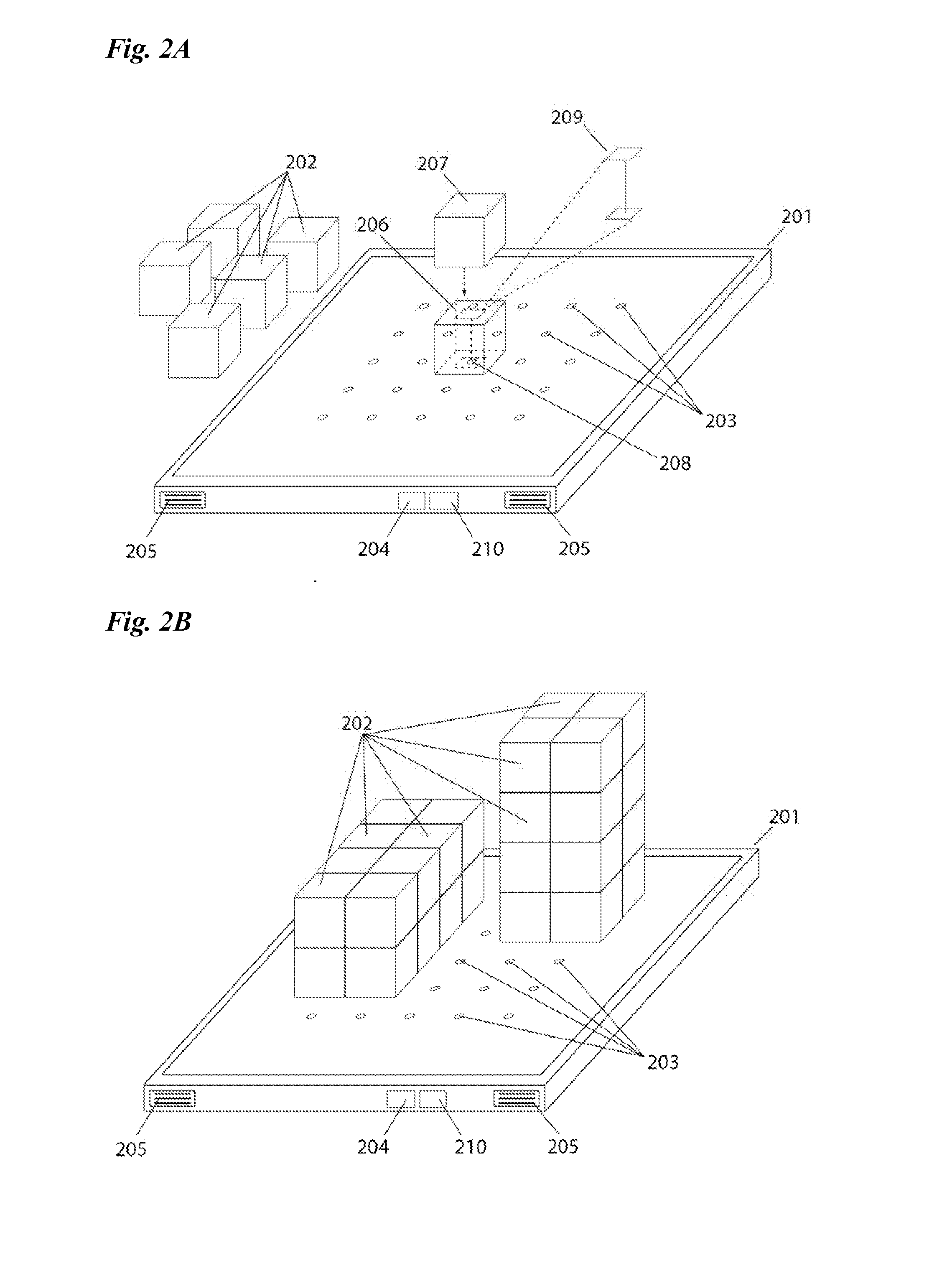System and method for recognizing objects placed together using sensors