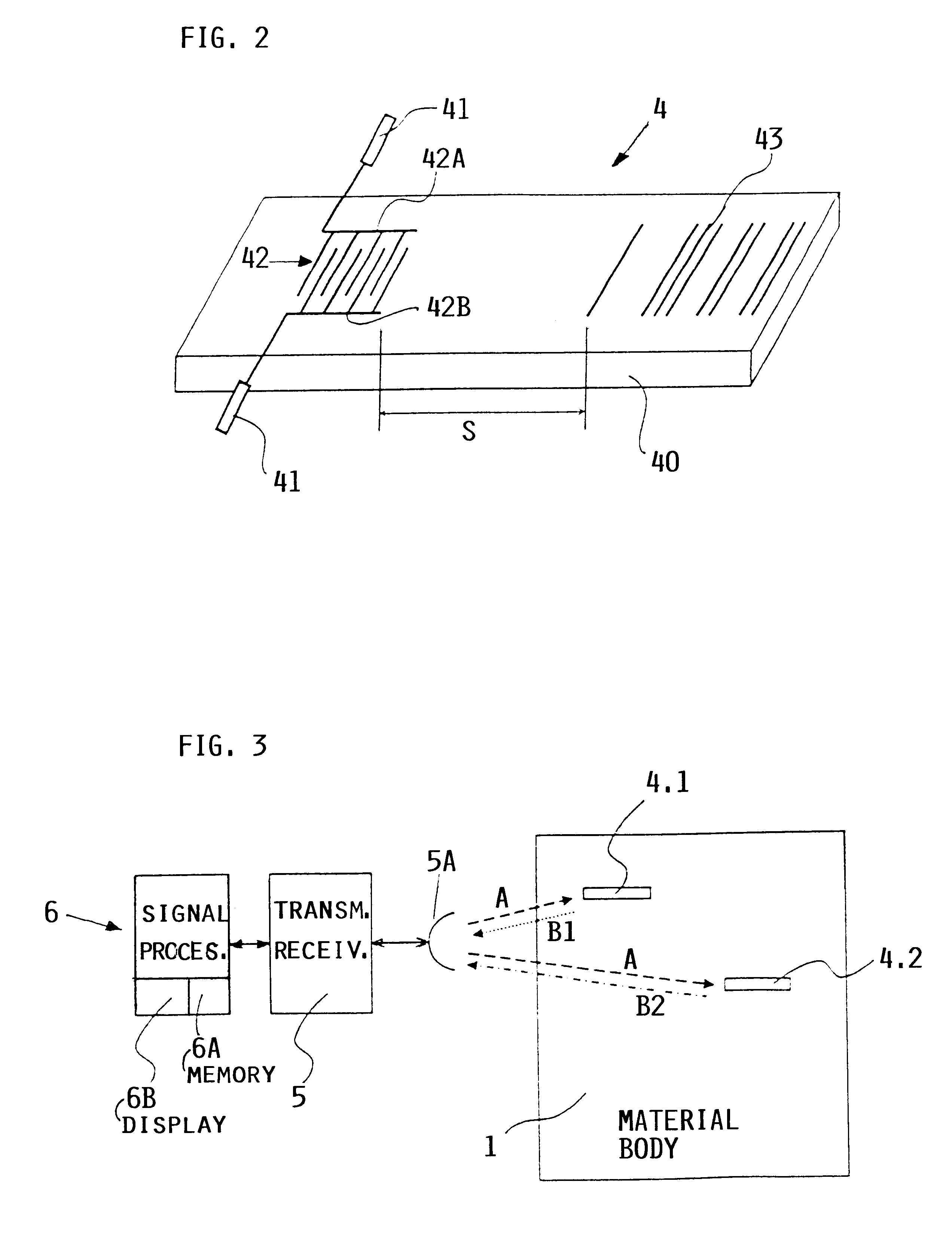 System and method for material testing, material suitable for such testing and method for producing such material