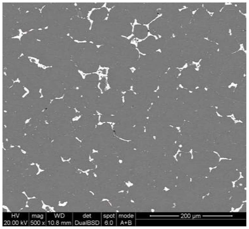 Alloying and heat treatment method for improving plasticity of cast aluminum-copper alloy at room temperature