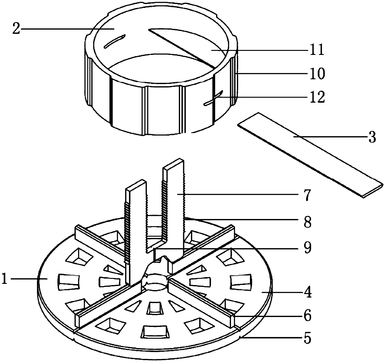 Tile paving device and tile paving method