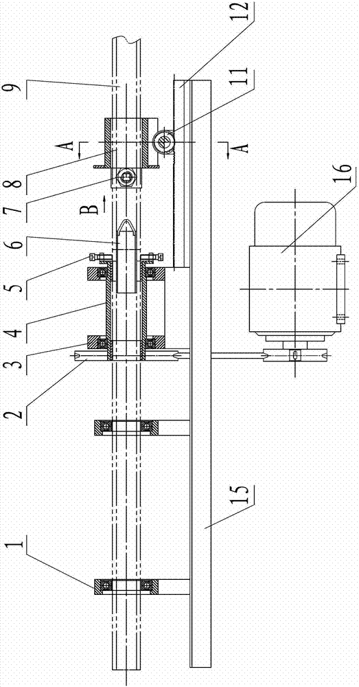 Polyurethane inner pipe connecting device