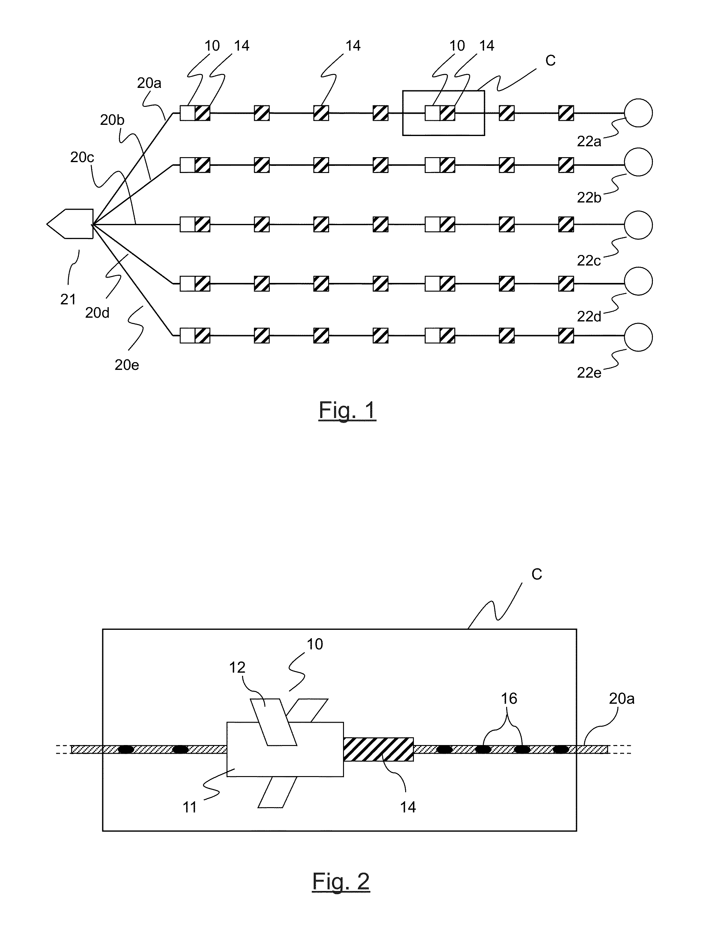 Seismic Data Acquisition System Comprising at Least One Towfish Tail Device Connectable to a Tail of a Towed Acoustic Linear Antenna
