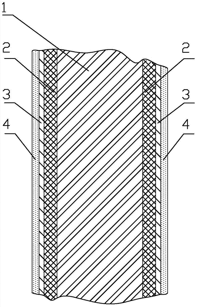 A bipolar plate for a fuel cell with a nitriding enhanced surface and a preparation method thereof