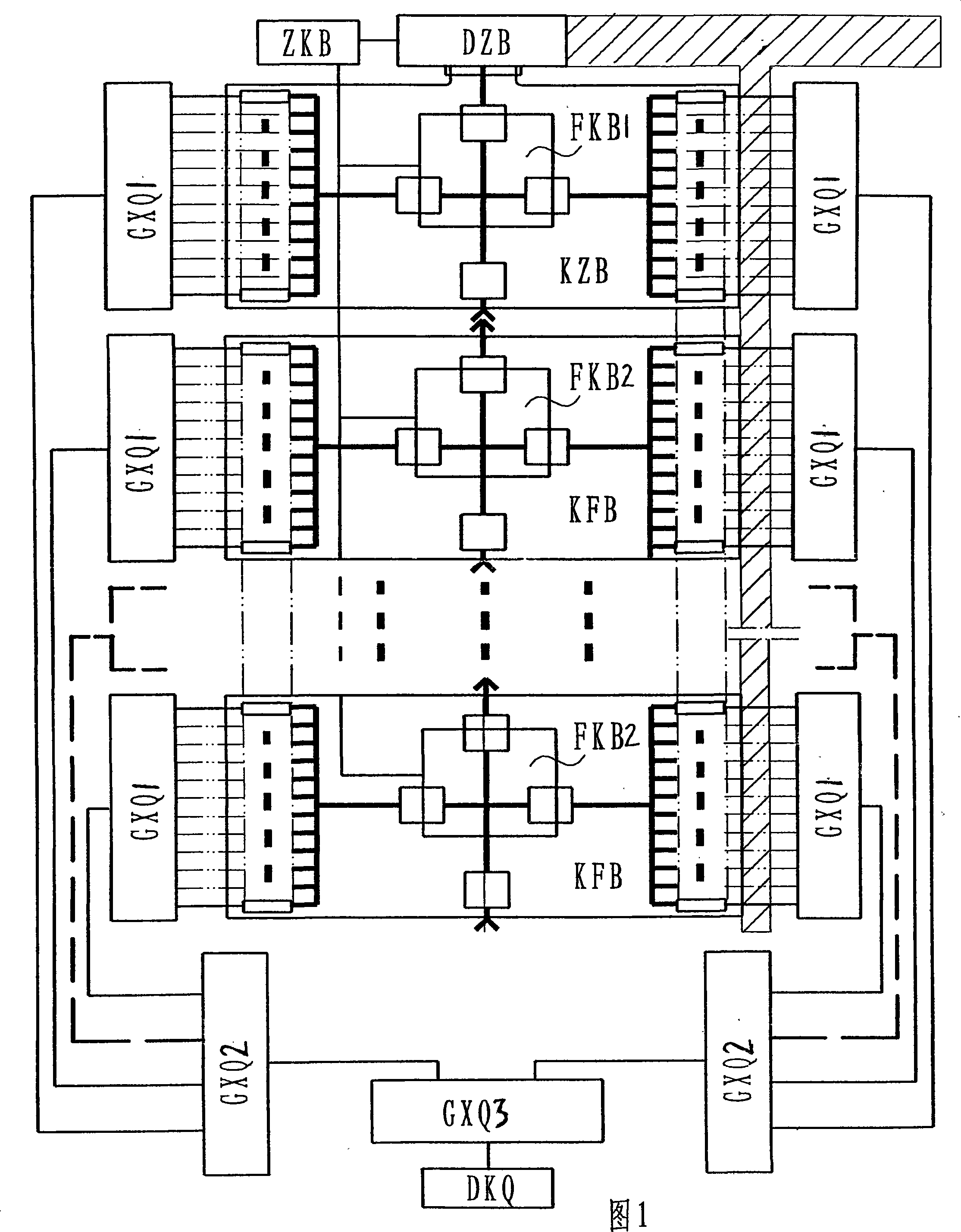Structure of bus socket and expansion method thereof
