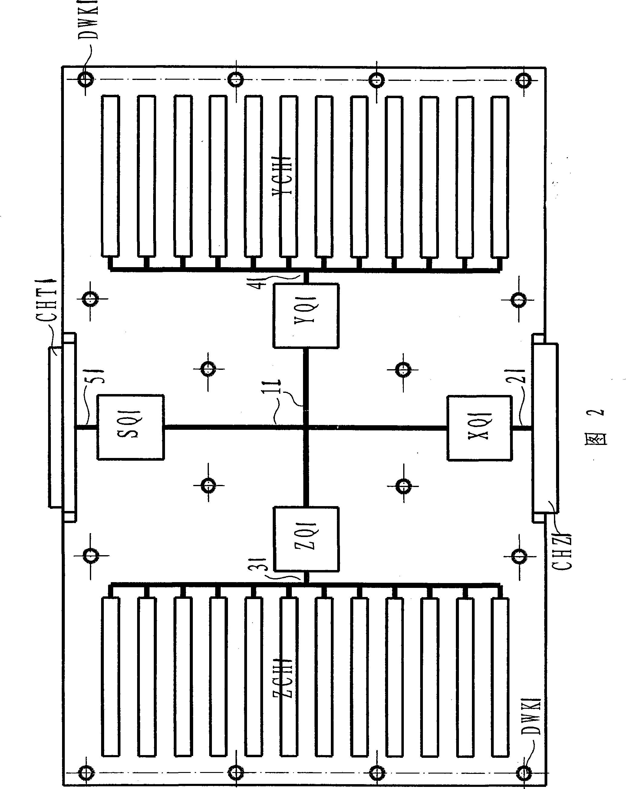 Structure of bus socket and expansion method thereof