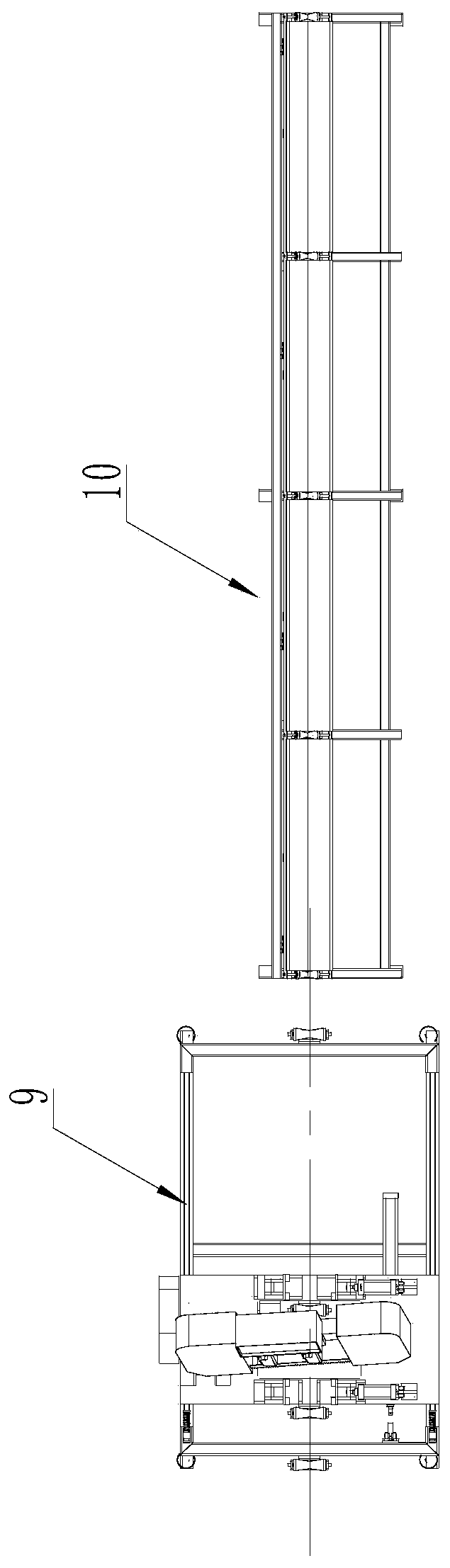 Production method of porous mesh steel strip reinforced composite tube