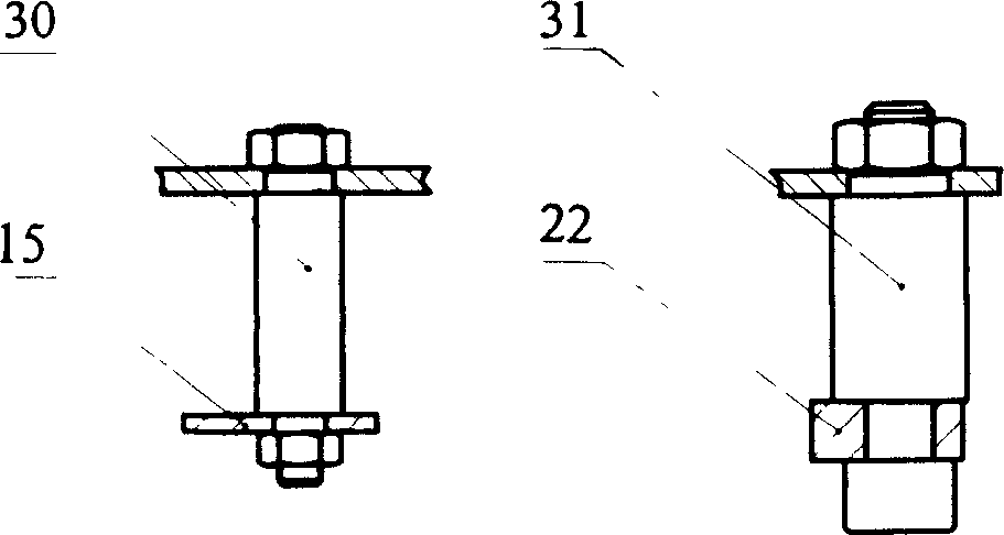 Automatic actuating mechanism for extinguishing and smoke exhausting valve