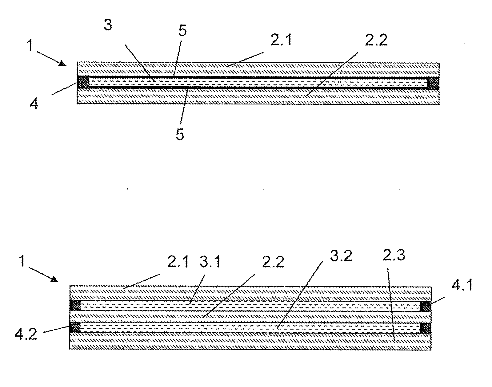 Fire protection glazing and method for producing a fire protection glazing