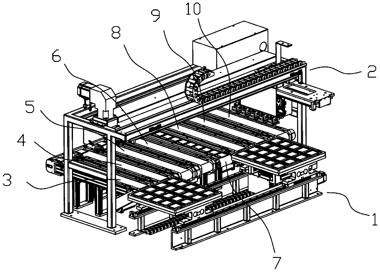 NG unloading sorting mechanism