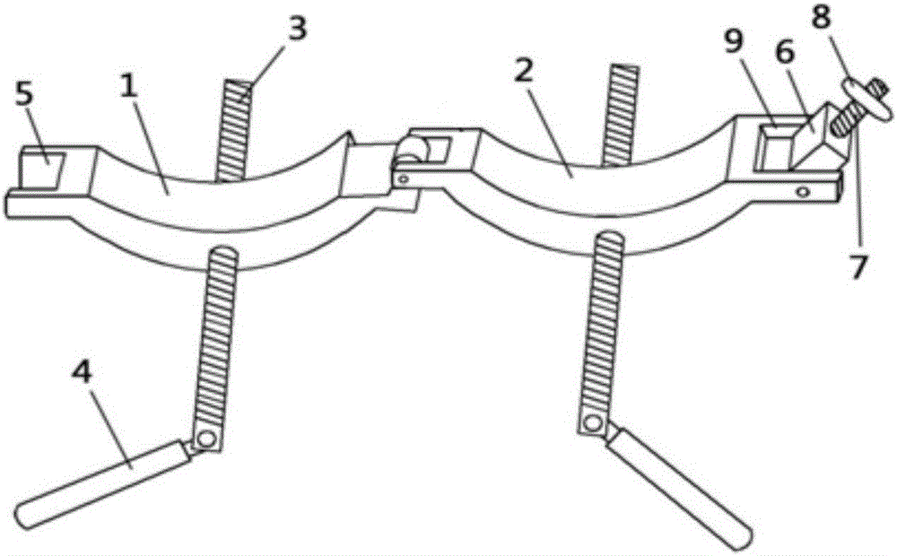 Pulling-out and detaching tool for elbow type cable end