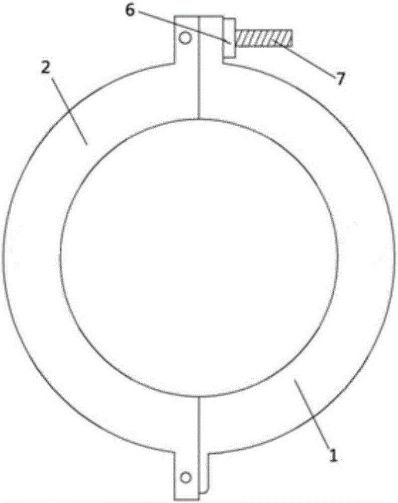 Pulling-out and detaching tool for elbow type cable end