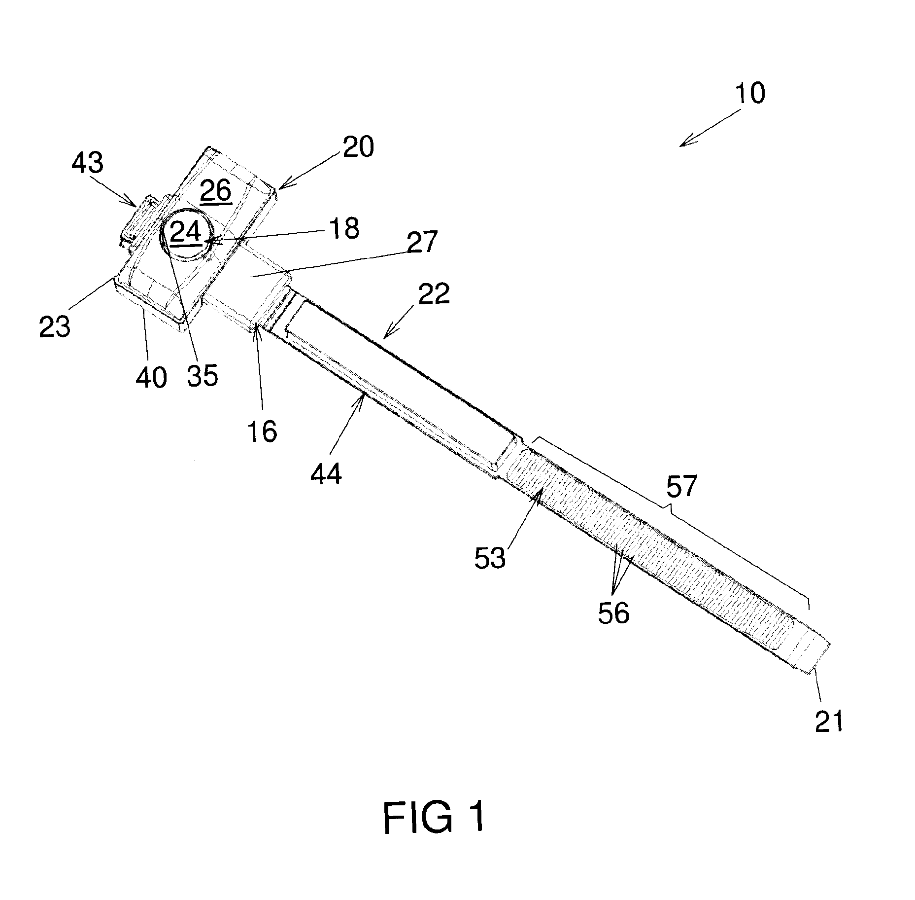 Lockable attachment and styptic device including same