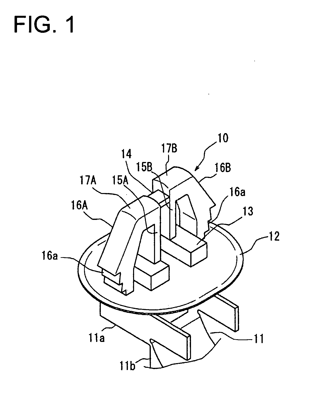 Clamp for use in wire harness