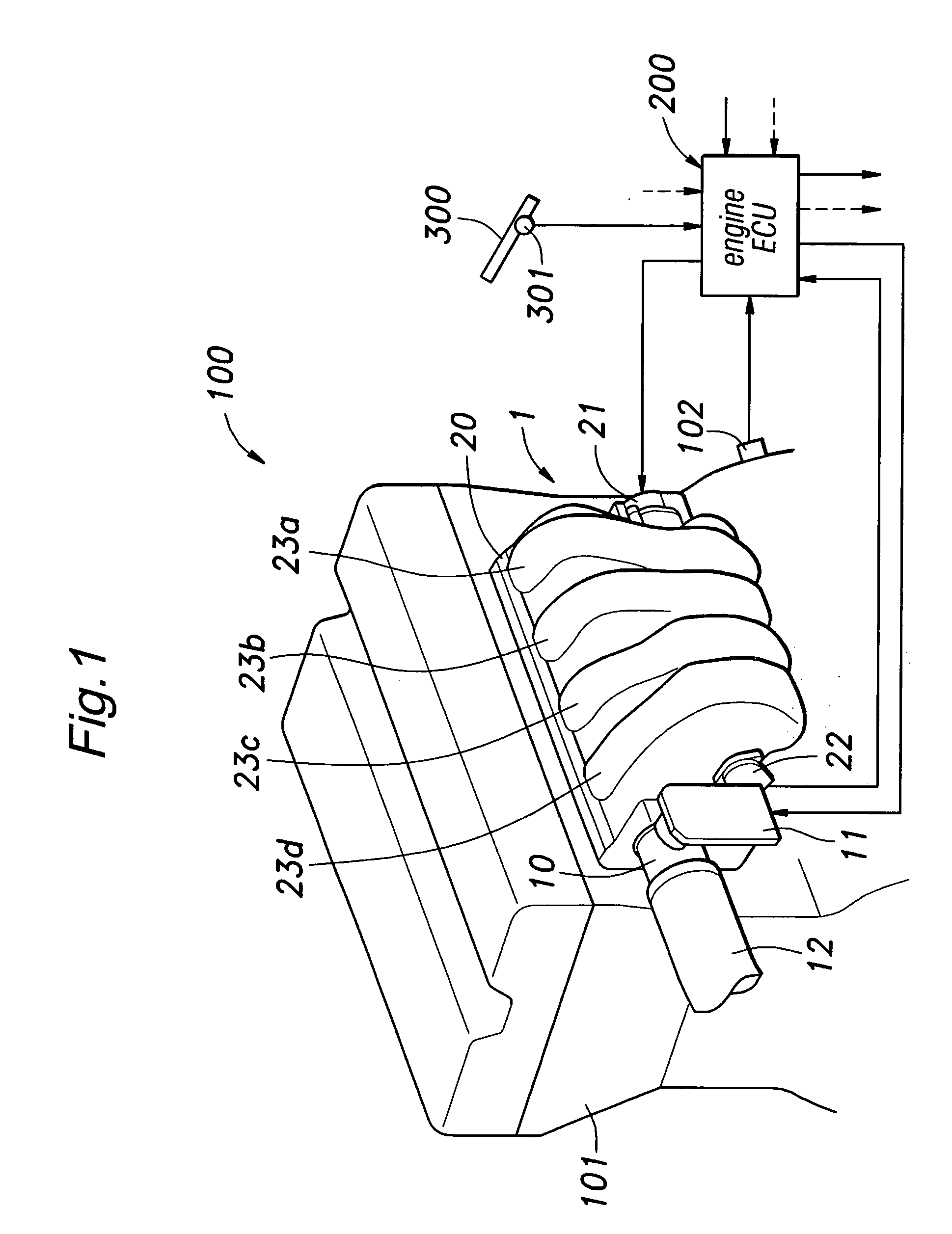 Intake system including a resonance chamber