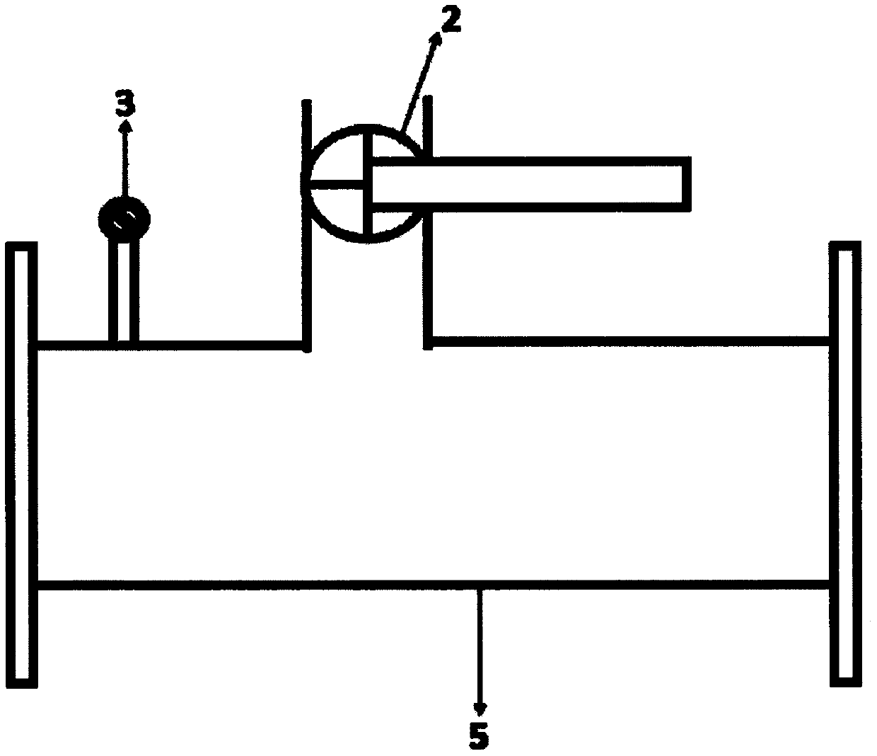 Liner tube feeding device and liner tube feeding method for horizontal drill hole under pressure