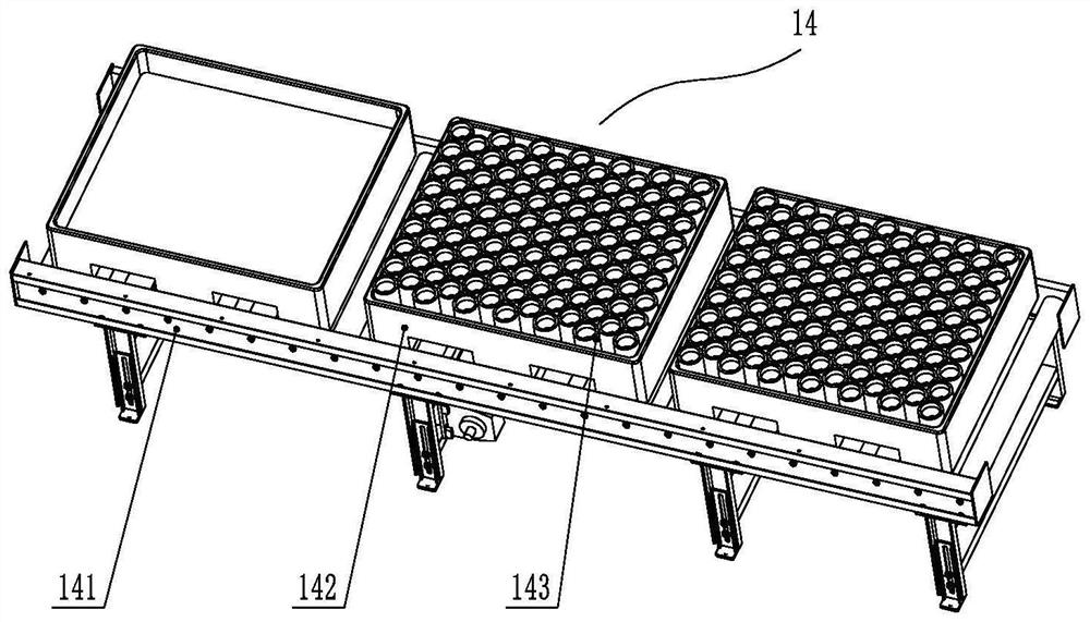 Automatic welding method and device for end of round drill rod