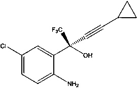 Method for asymmetric synthesis of anti-Aids drug, namely efavirenz key intermediate