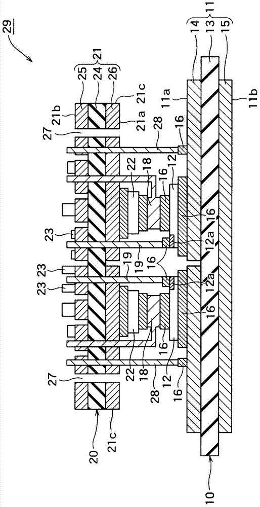 Electronic module and method for manufacturing same