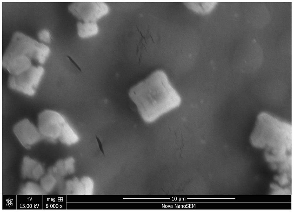 Preparation method of in-situ Al2O3 particle reinforced aluminum-based composite material