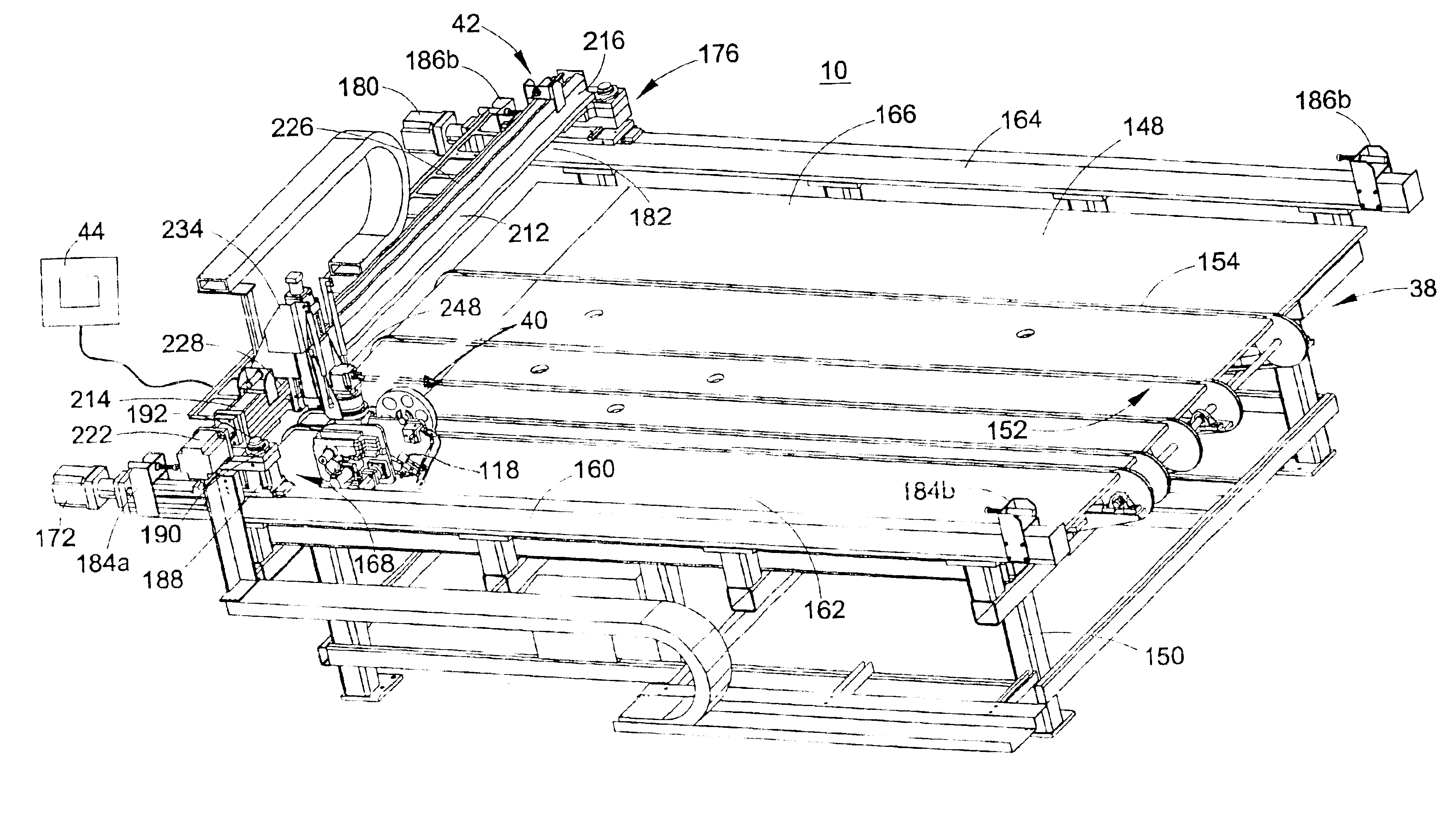Method and apparatus for applying optical film to glass