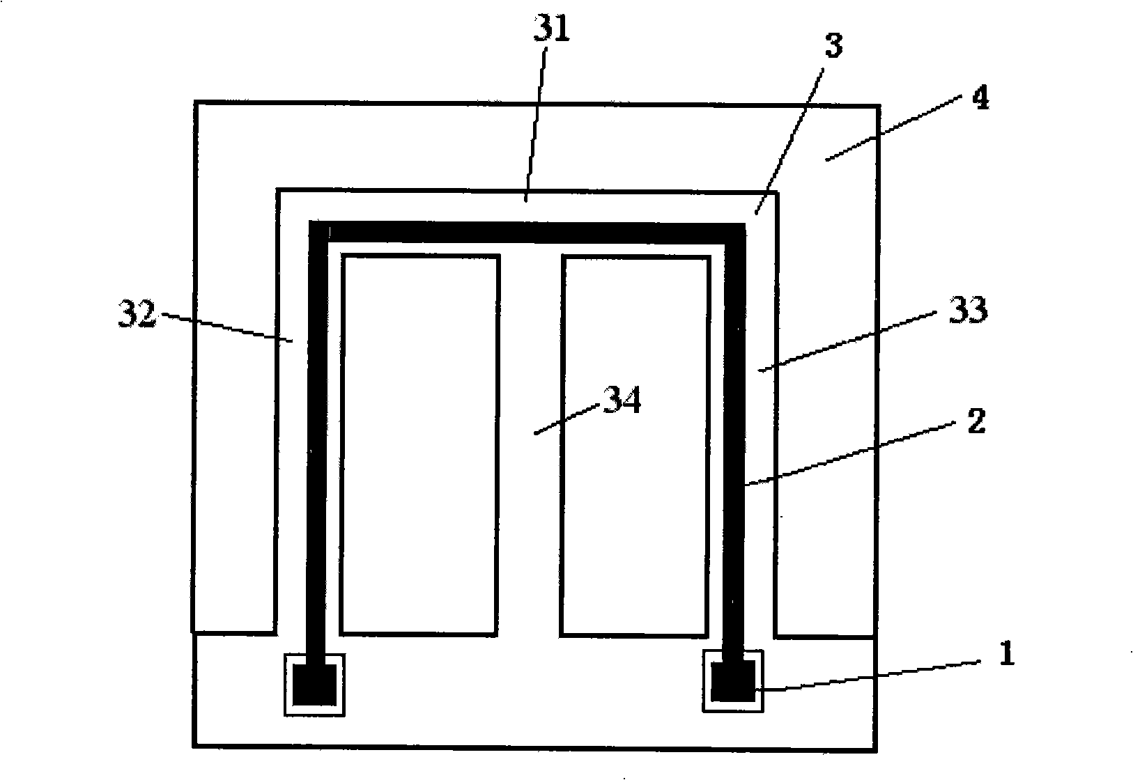 Micro electro-mechanical system magnetic field sensor and measuring method