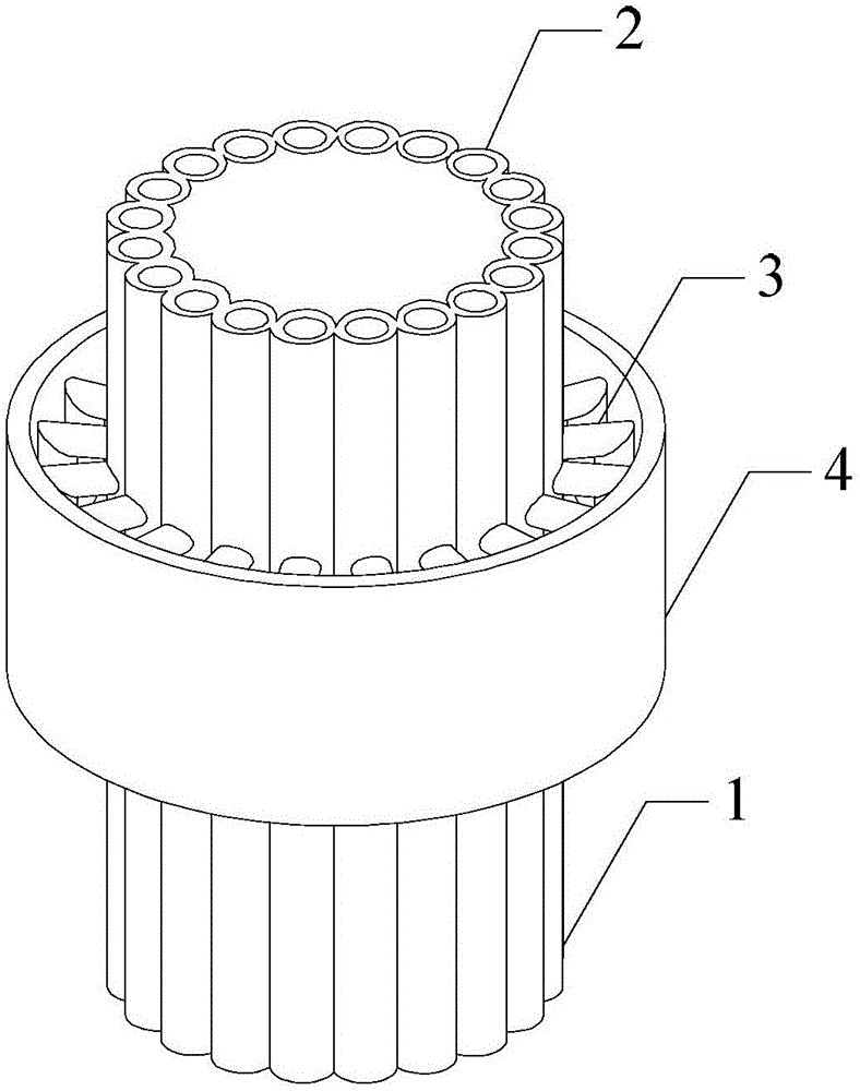 Portable seawater desalting device and water purifying cup including same