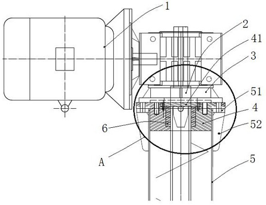 Sealing structure used between shaft and shaft barrel