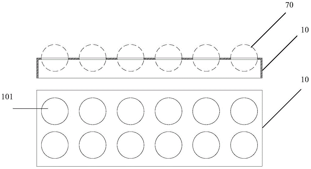 Egg storage and refrigerator