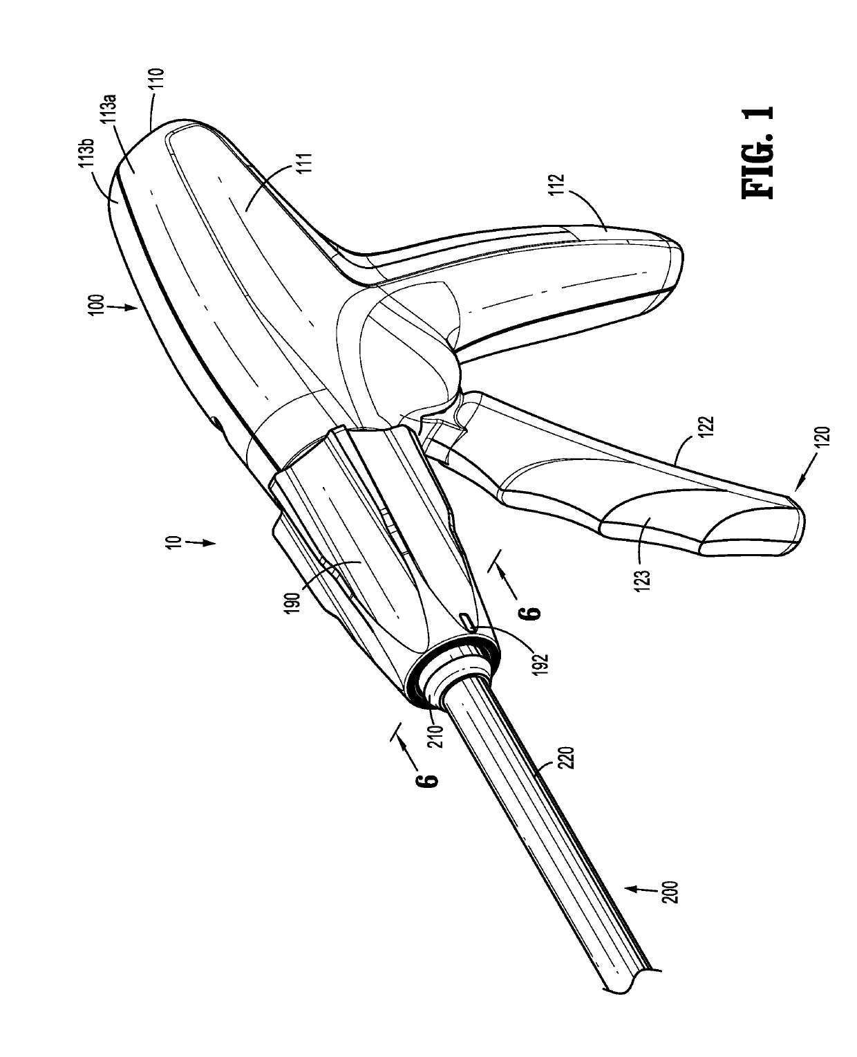 Endoscopic surgical instrument and handle assemblies for use therewith