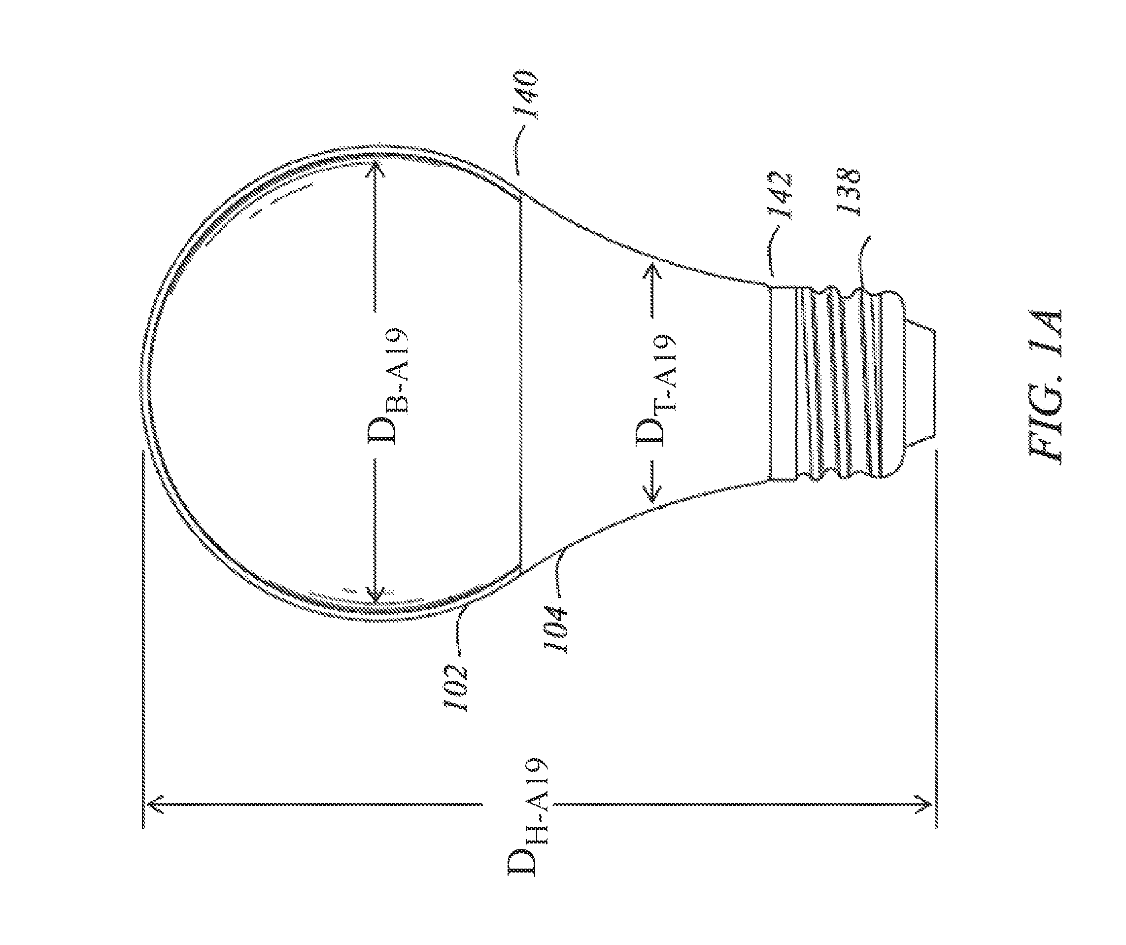 Induction RF fluorescent lamp with load control for external dimming device