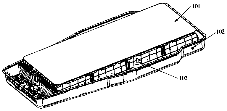 Flame retarding device and method and electric vehicle