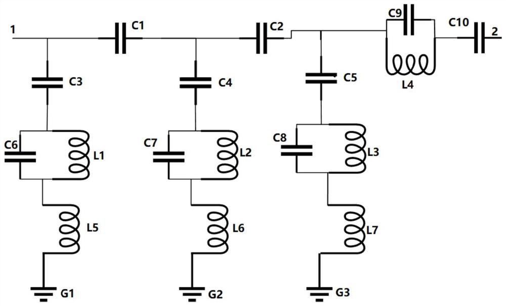 N77 band-pass filter based on IPD technology