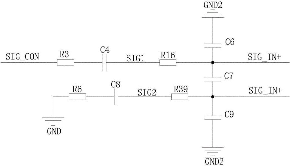 Partially filled pipe detection circuit of electromagnetic flowmeter