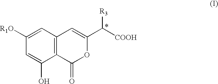 Preparation of isocoumarin derivatives and intermediates for the synthesis thereof