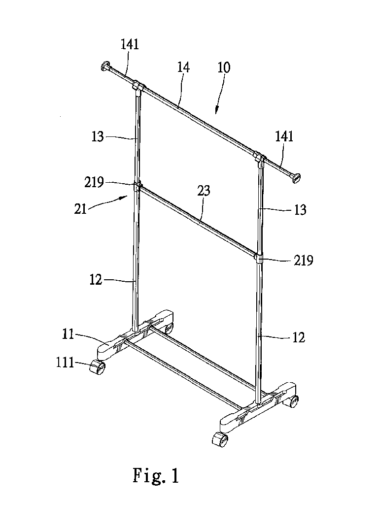 Clothes-hanging device