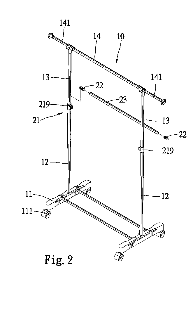 Clothes-hanging device