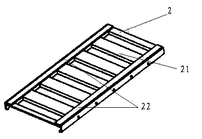 Cable bridge easy to install