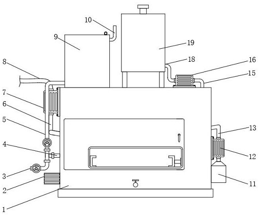 Car part painting device capable of smearing uniformly