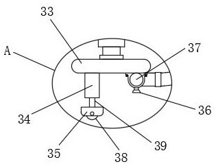 Car part painting device capable of smearing uniformly