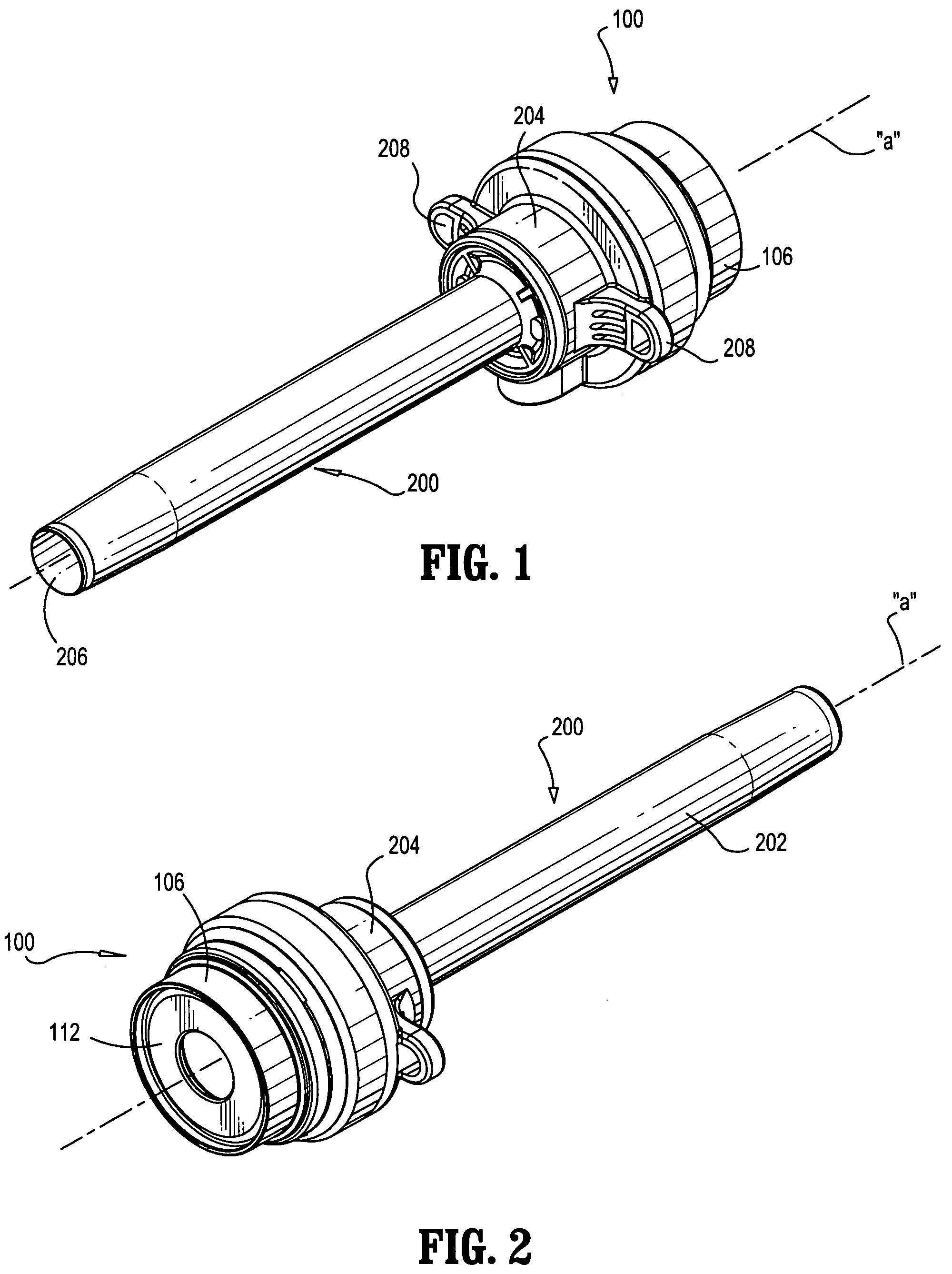 Introducer assembly with suspended seal