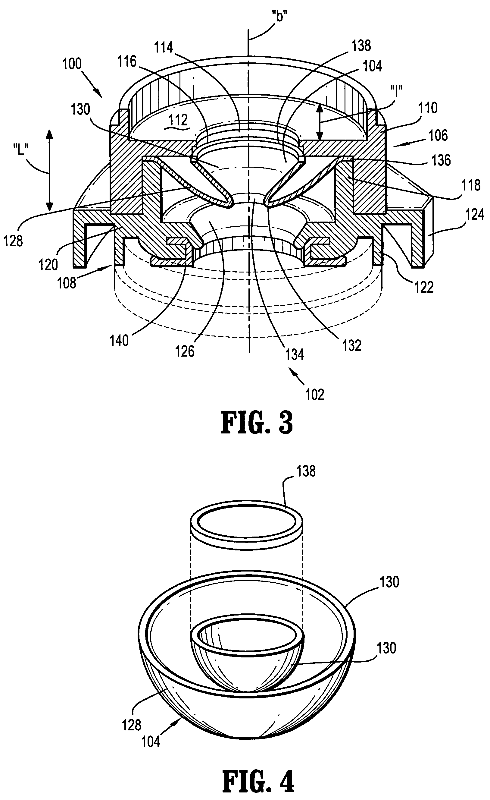 Introducer assembly with suspended seal