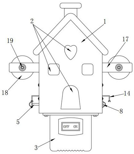 Socket type ceramic wall lamp and combination process thereof