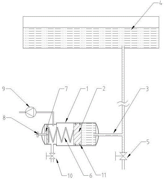 Hot water release control device for solar water heater