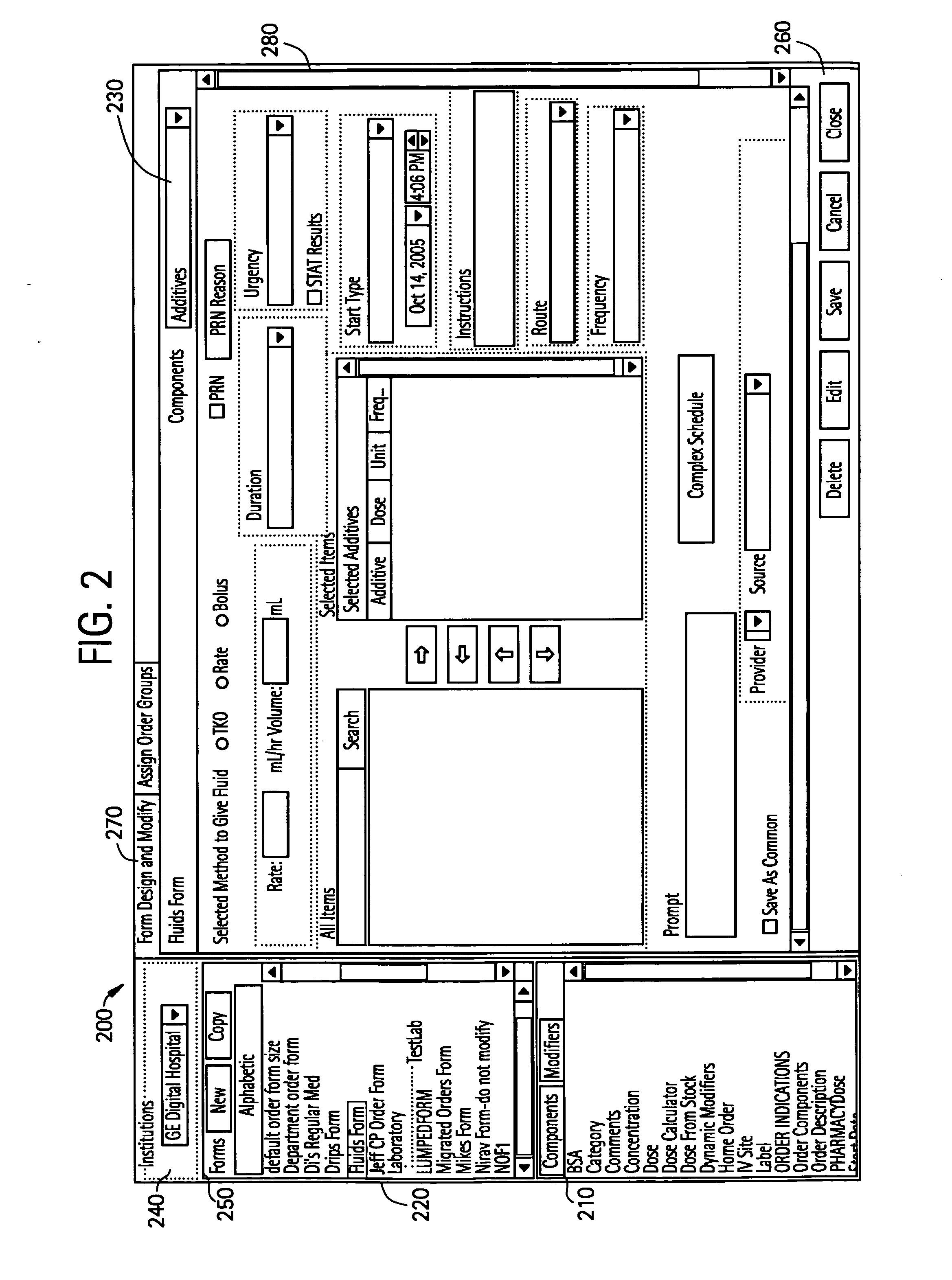 Configurable system and method for order entry