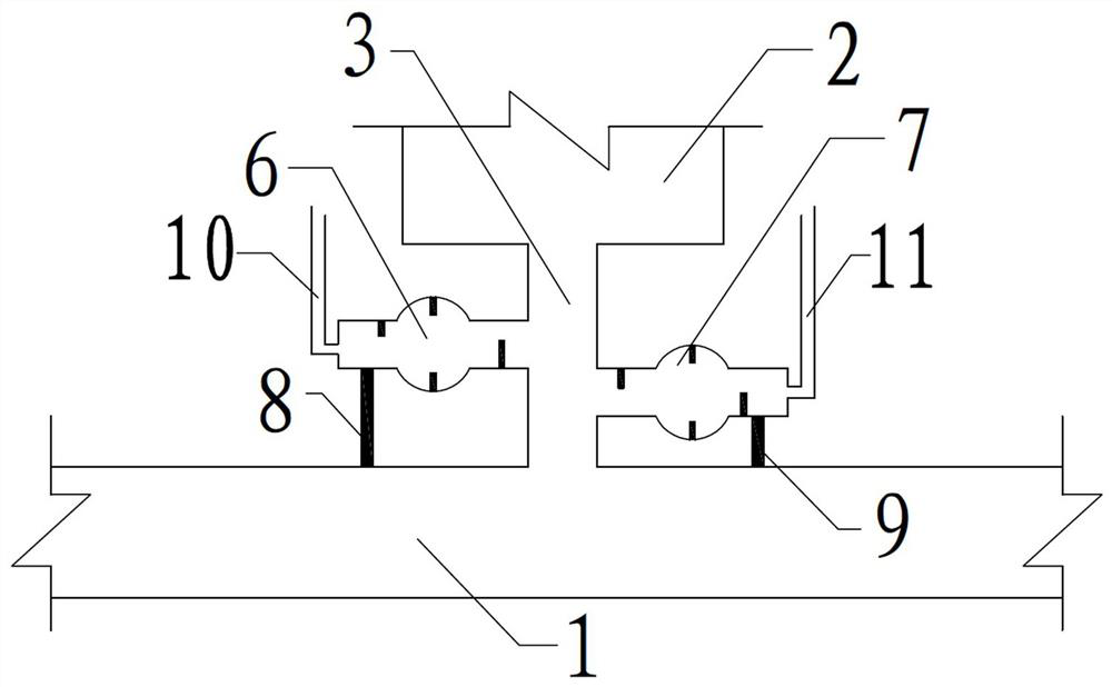 Pressure regulating chamber device for hydropower station