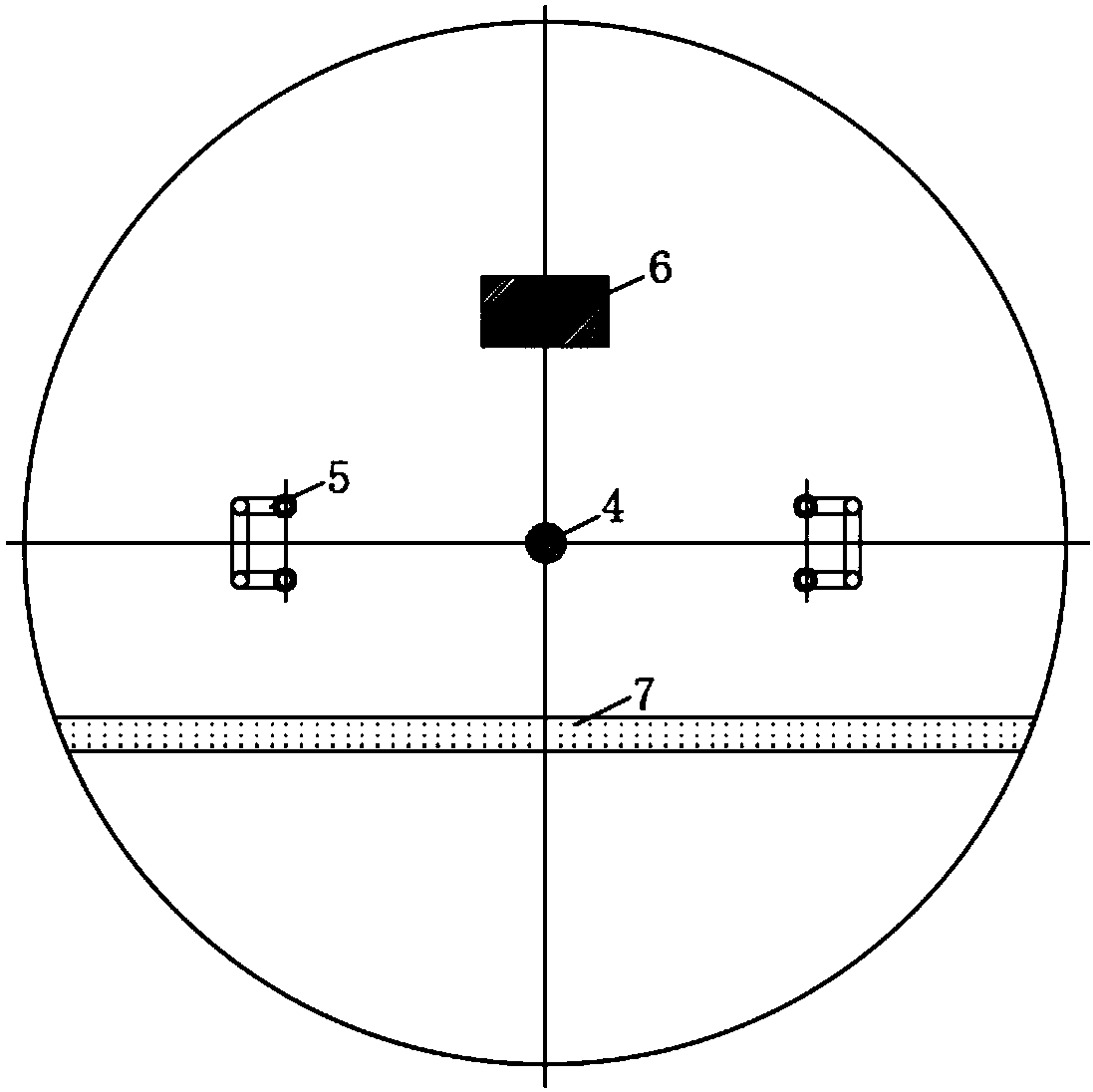 Portable low-temperature internal expanding type blocking device for pipeline