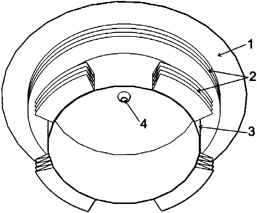 Portable low-temperature internal expanding type blocking device for pipeline