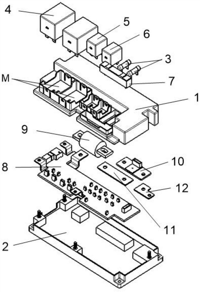 Electric vehicle power distribution box