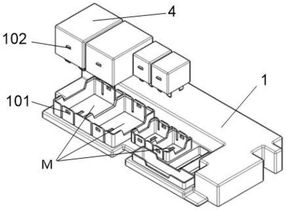 Electric vehicle power distribution box